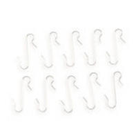 DEKOHÄNGER 50-teilig  - Silberfarben, Basics, Metall (8/12/0,4cm)