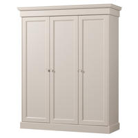 DREHTÜRENSCHRANK 171/212/63 cm,  in Grau, 3-türig  - Grau, Basics, Holz (171/212/63cm) - MID.YOU