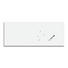 MEMOBOARD - Weiß, Basics, Glas/Metall (50/125cm) - EUROGRAPHICS