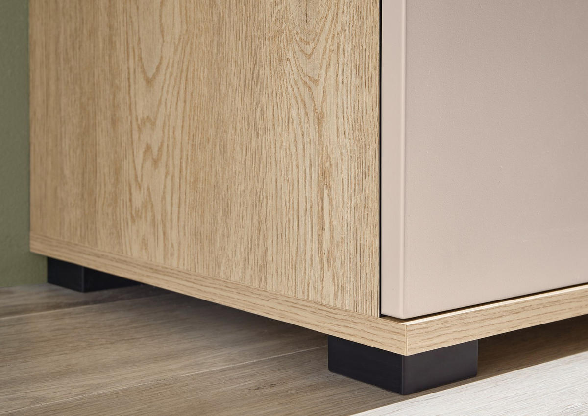 SIDEBOARD  150/86/42 cm 4 Schublade(n)  - Kaschmir/Eichefarben, Design, Holzwerkstoff/Kunststoff (150/86/42cm) - Livetastic