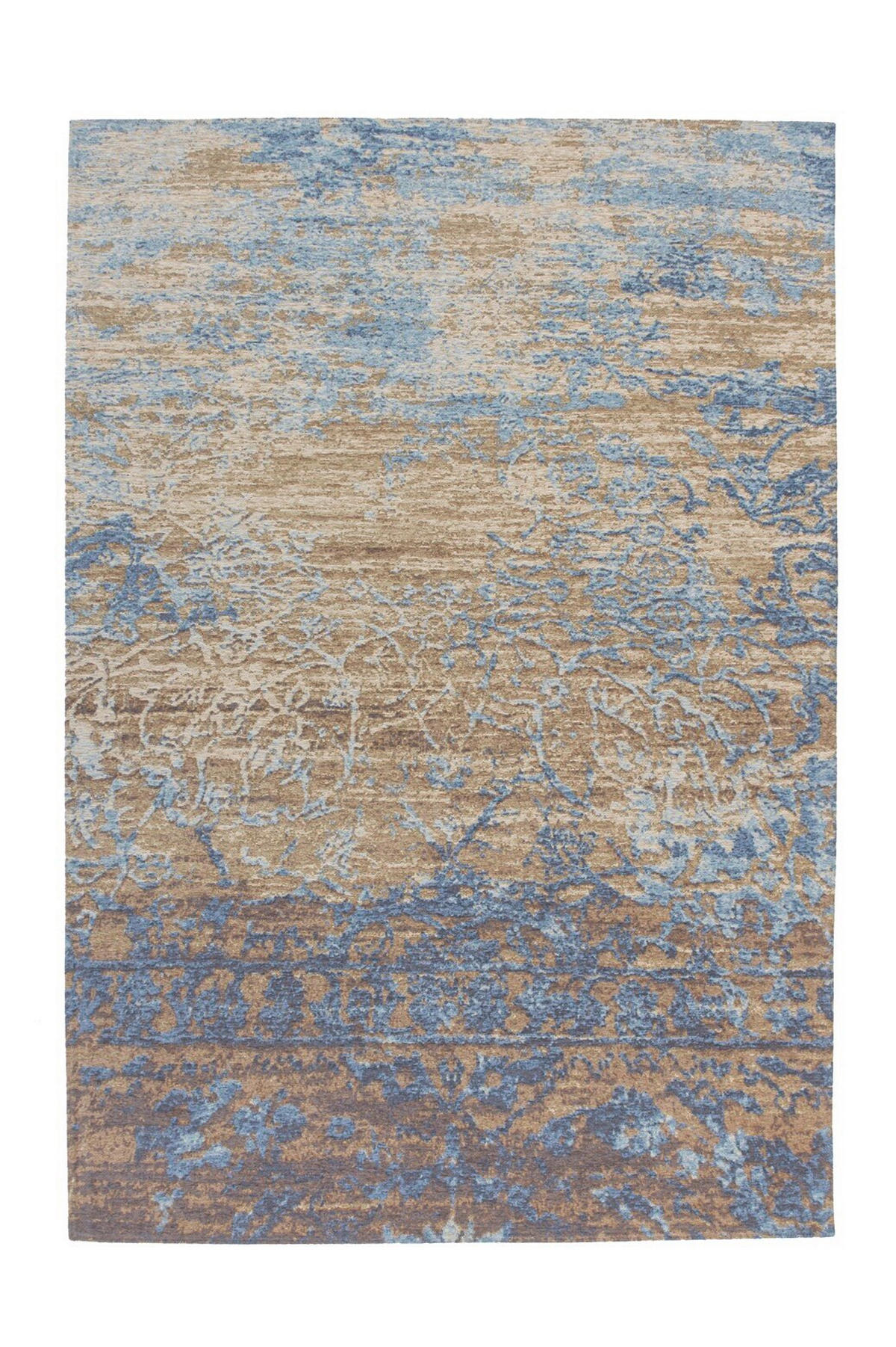FLACHWEBETEPPICH 155/230 cm Blaze 625 Blau / Beige  - Blau/Beige, Konventionell, Textil (155/230cm)