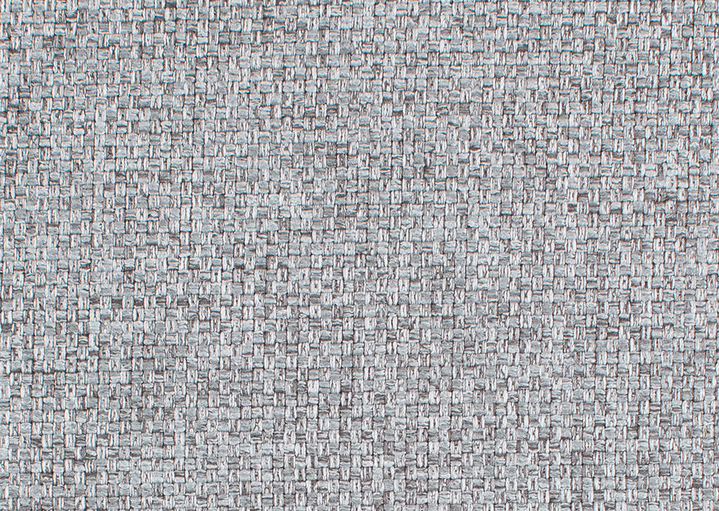2,5-SITZER in Flachgewebe Hellgrau  - Hellgrau/Schwarz, Design, Textil/Metall (206/86/97cm) - Pure Home Lifestyle