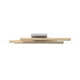 LED-DECKENLEUCHTE 100/25/12,5 cm   - Eichefarben, LIFESTYLE, Holz/Kunststoff (100/25/12,5cm) - Novel