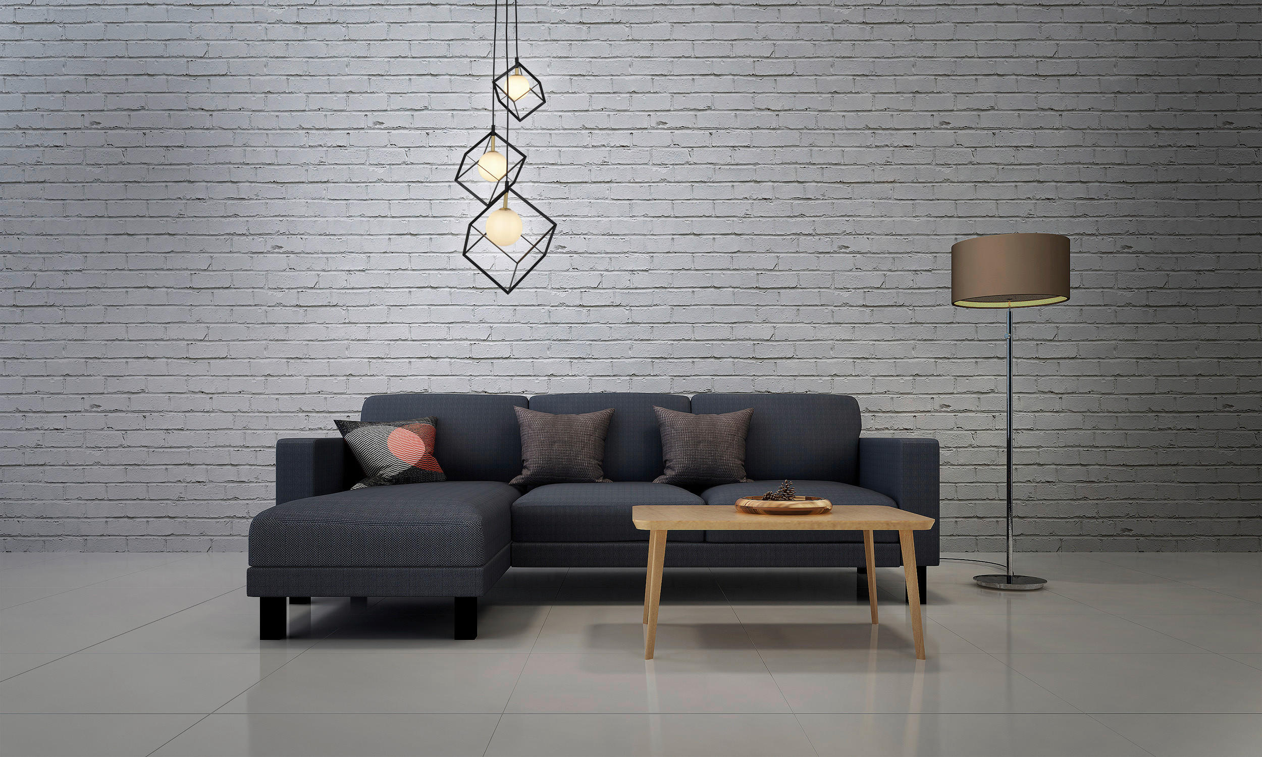 HÄNGELEUCHTE   - Goldfarben/Schwarz, Design, Glas/Metall (147cm) - Näve