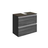WASCHBECKENUNTERSCHRANK 60/54/35 cm  - Silberfarben/Alufarben, Basics, Holzwerkstoff/Kunststoff (60/54/35cm) - Held