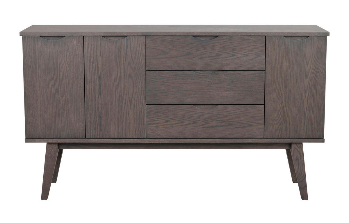 SIDEBOARD 150/85/40 cm  - mörkbrun, Design, trä (150/85/40cm) - Rowico