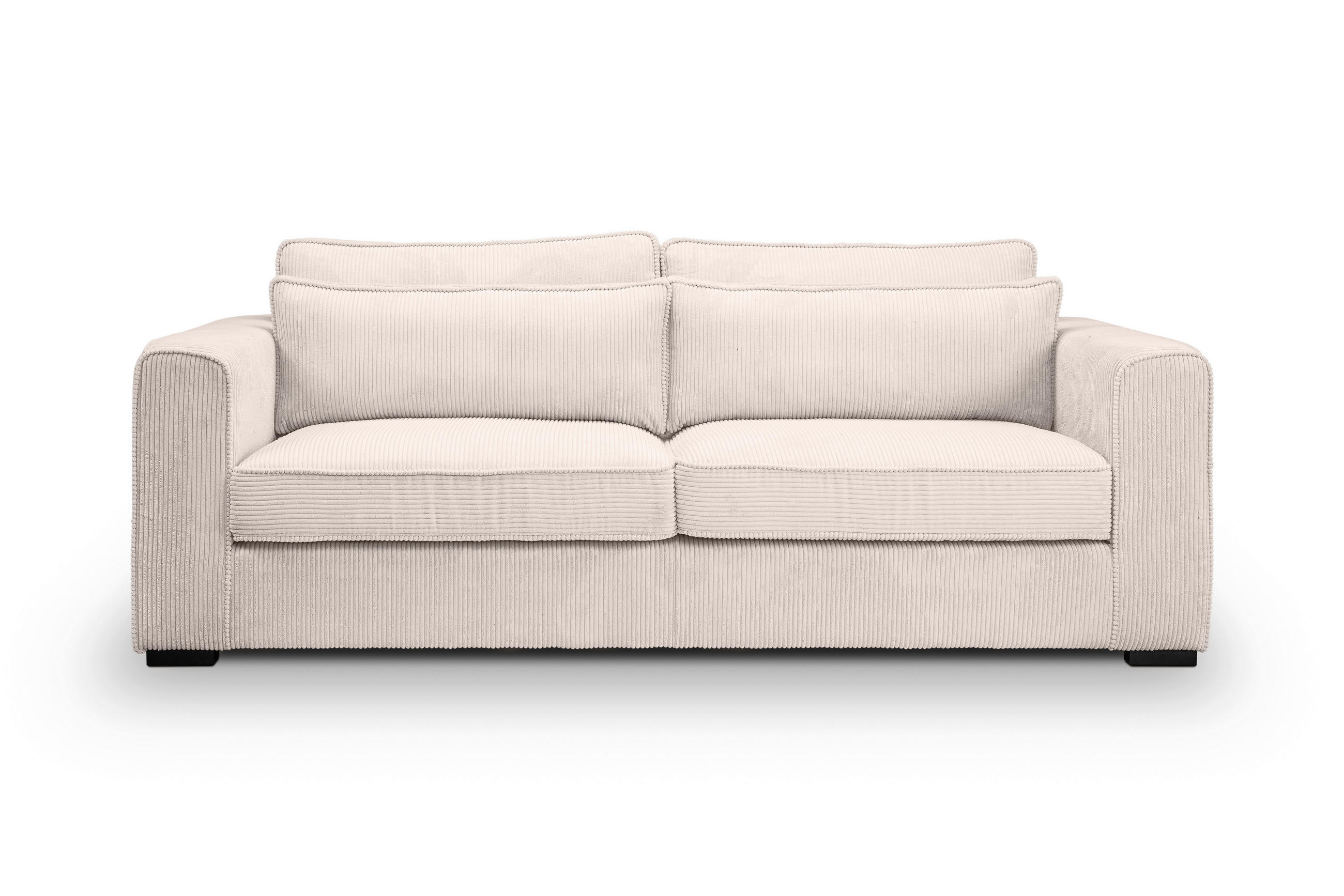 MID.YOU TŘÍMÍSTNÁ POHOVKA, textil, šedobéžová