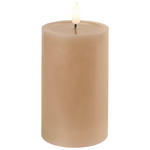 LED-KERZE 7,5/10 cm  - Sandfarben, LIFESTYLE, Kunststoff/Paraffin (7,5/10cm) - Ambia Home