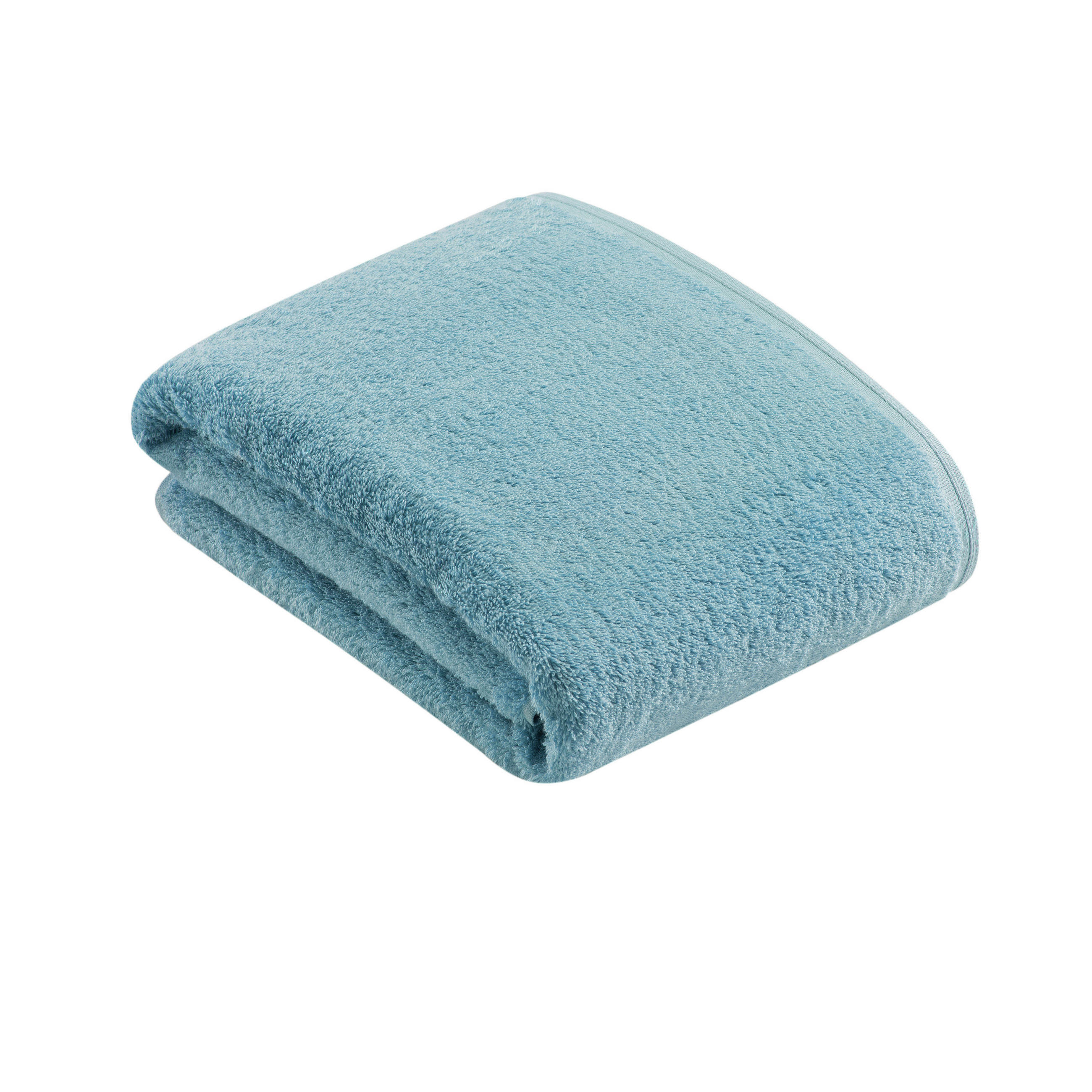 RUČNÍK DO KOUPELNY, 100/150 cm, modrá - modrá, Basics, textil (100/150cm) - Vossen