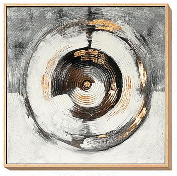XXXL OBRAZ NA PLÁTNĚ, abstraktní, 100/100/3.5 cm