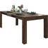 ESSTISCH Nussbaum massiv Nussbaumfarben - Nussbaumfarben, Design, Holz (200(320)/76/95cm) - CASSANDO