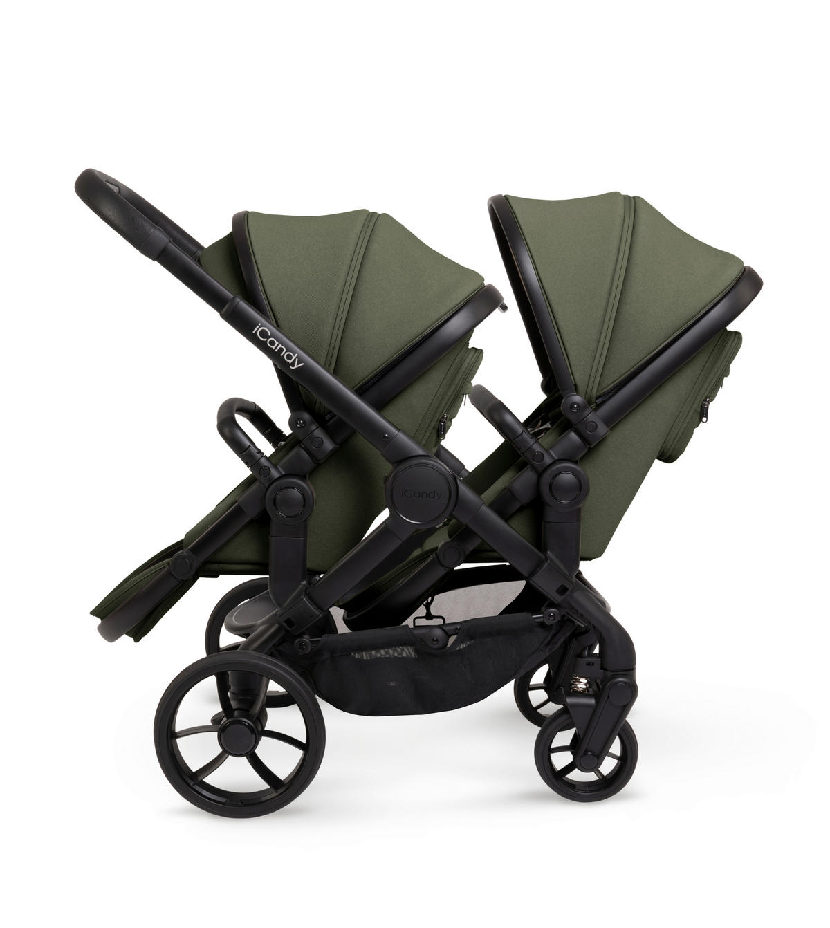 rok isporuke 60 dana  Peach 7  - zelena/tamno zelena, Basics, metal/tekstil (75/55/39cm) - ICANDY