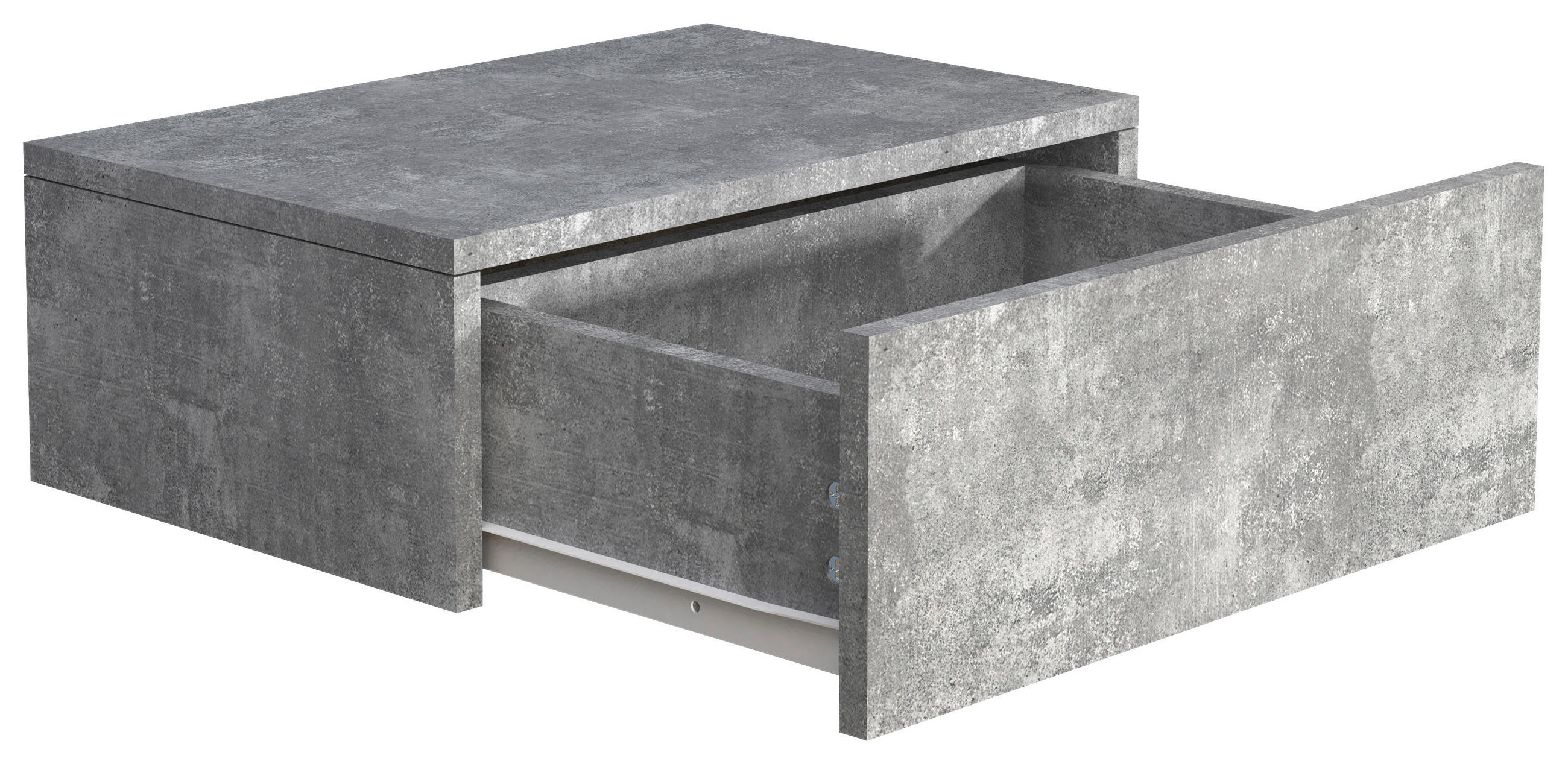 NACHTSCHRANK 45/15/30 cm  - Grau, MODERN, Holzwerkstoff (45/15/30cm) - MID.YOU