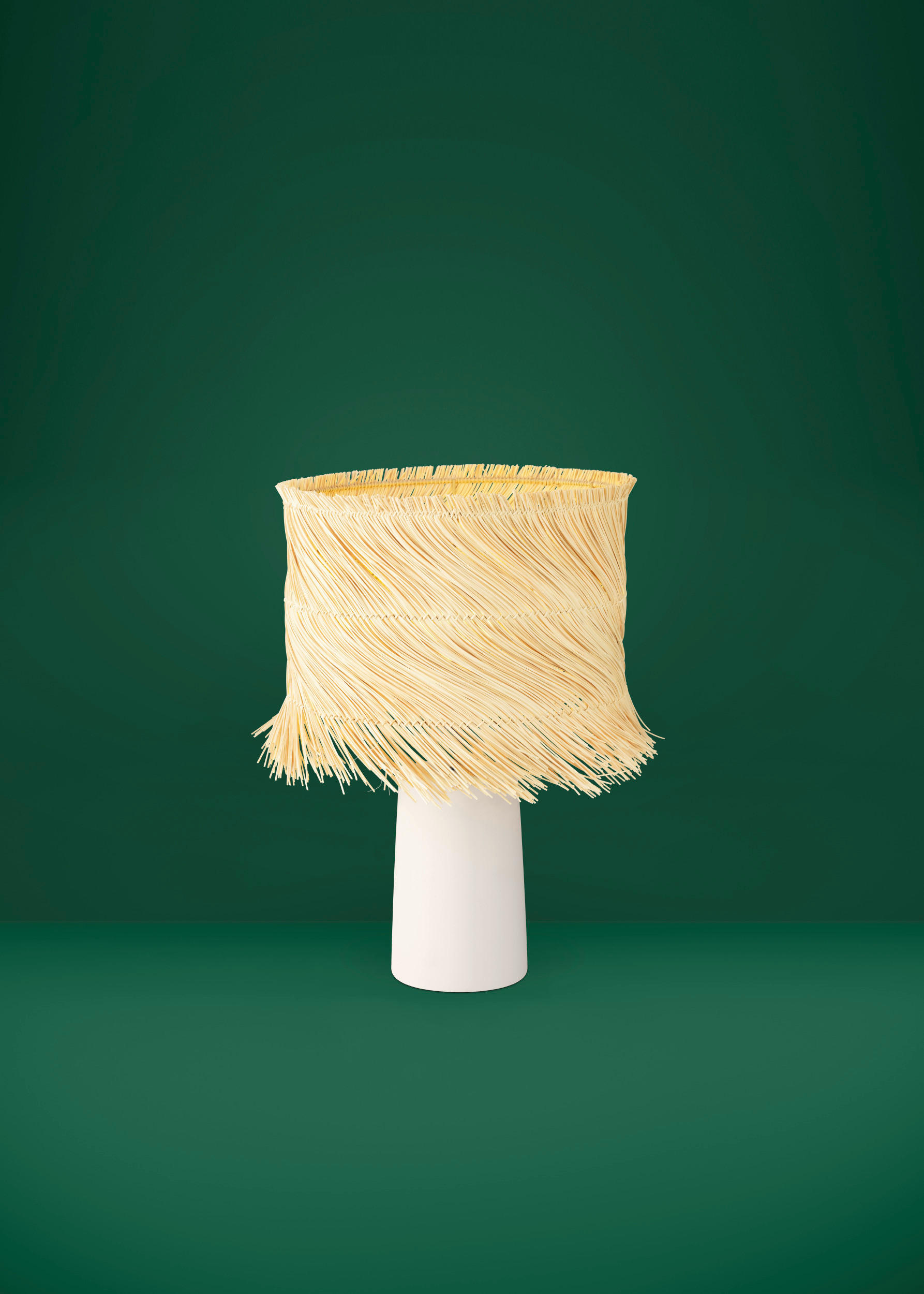 TISCHLEUCHTE Paisano 30/51,5 cm   - Beige/Naturfarben, Natur, Naturmaterialien/Keramik (30/51,5cm) - Eglo