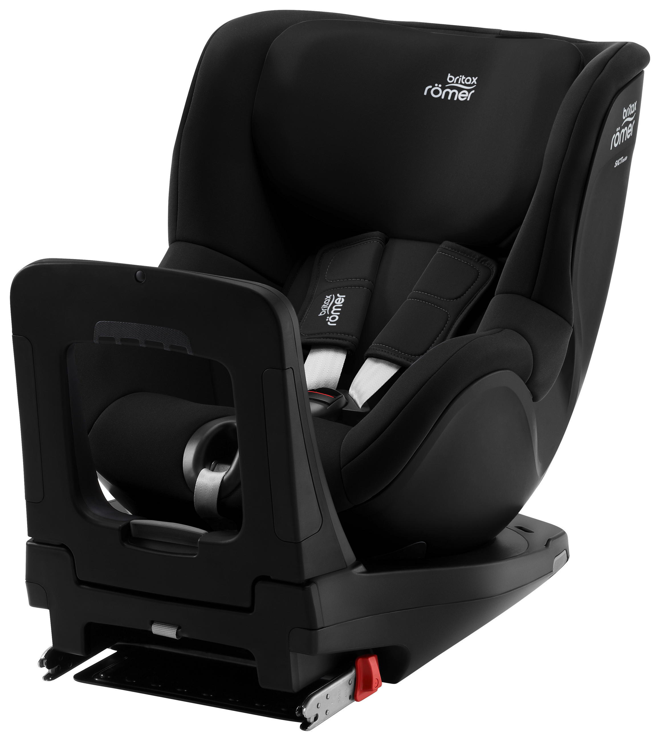 REBOARDER-KINDERSITZ DUALFIX PRO M  - Schwarz, Basics (44/48/74cm) - Britax Römer