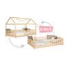 HAUSBETT 120/200 cm Naturfarben  - Naturfarben, Modern, Holz (120/200cm) - MID.YOU
