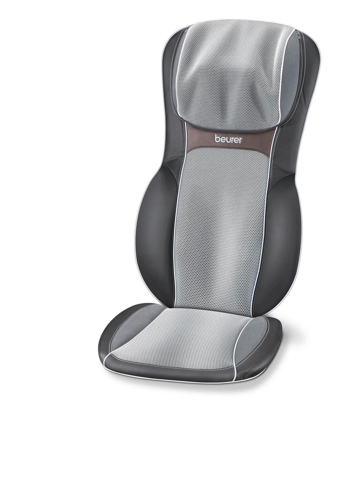 MASSAGESITZAUFLAGE - Grau, Basics (25,5/47,5/82cm) - Beurer