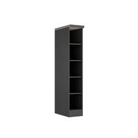 REGAL  30/166/60 cm Graphitfarben  - Graphitfarben, Basics, Holzwerkstoff (30/166/60cm) - Held