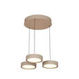 LED-HÄNGELEUCHTE Bellevue 46.5/180 cm   - Sandfarben, Design, Metall (46.5/180cm) - Dieter Knoll