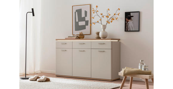 SIDEBOARD  in 150/90/41 cm  - Kaschmir/Eichefarben, Design, Holz/Holzwerkstoff (150/90/41cm) - Venda