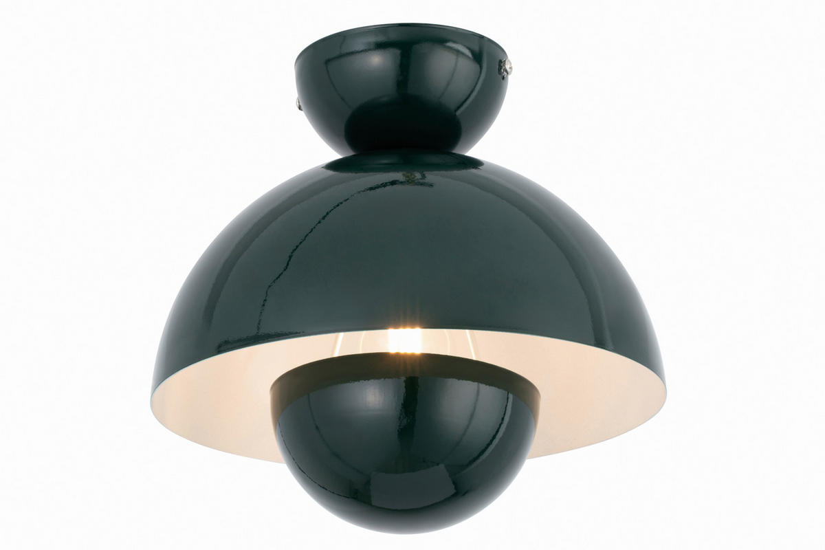 DECKENLEUCHTE  23/20 cm    - Grün, Design, Metall (23/20cm) - Collet's Monde