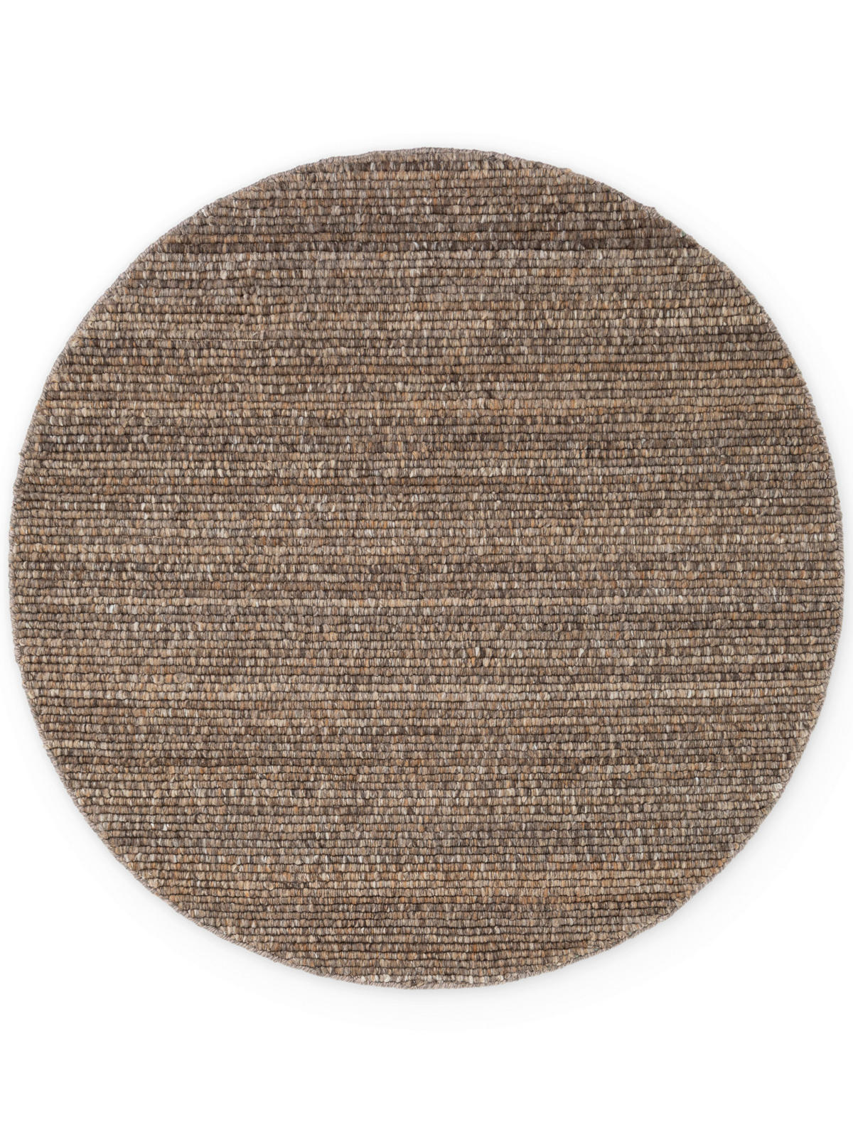 HANDWEBTEPPICH Wohnzimmer 160 cm Kollektion 1852 Wilma Braun, Multicolor rund  - Multicolor/Braun, Basics, Textil (160cm) - Villeroy & Boch