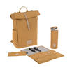 WICKELRUCKSACK Rolltop  - Currygelb, Trend, Textil (30/14,5/46cm) - Lässig