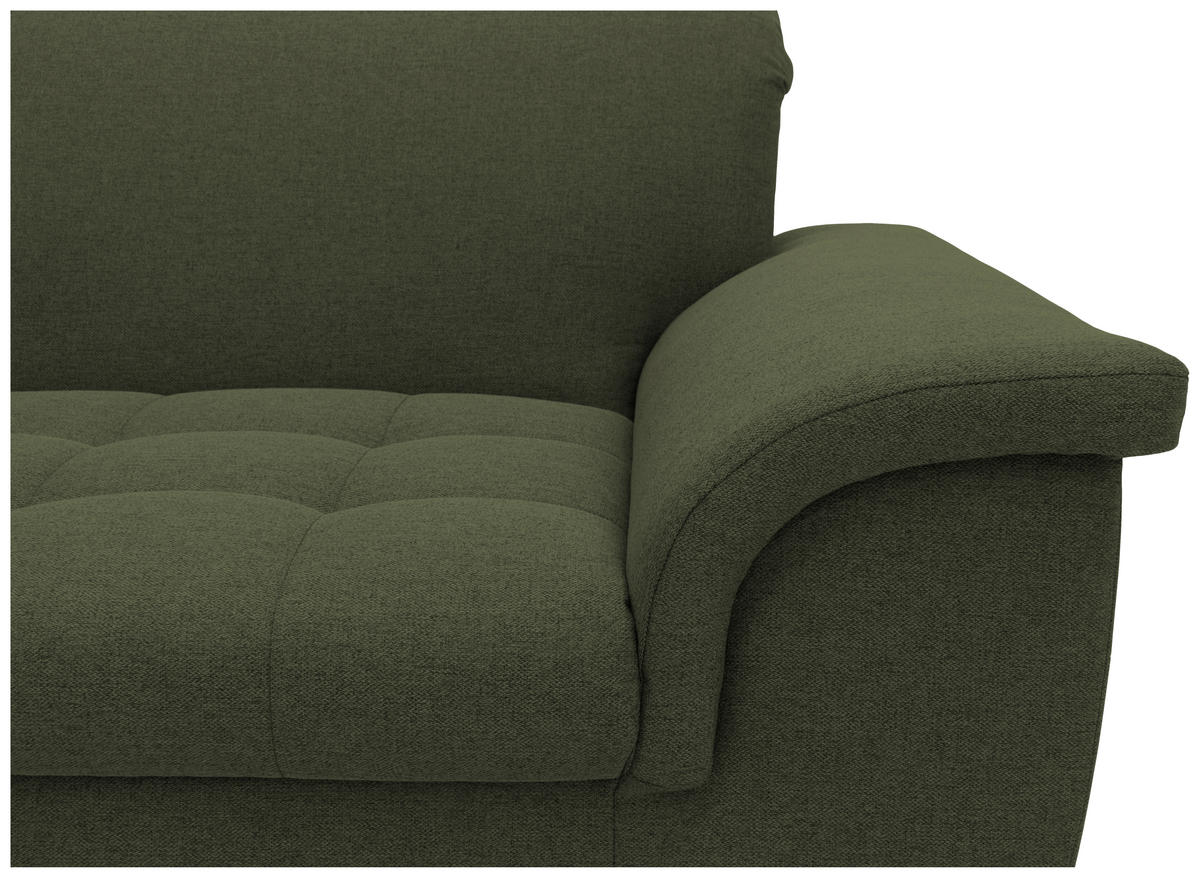 2-SITZER-SOFA in Webstoff Grün  - Chromfarben/Grün, KONVENTIONELL, Textil/Metall (190/81/105cm) - MID.YOU