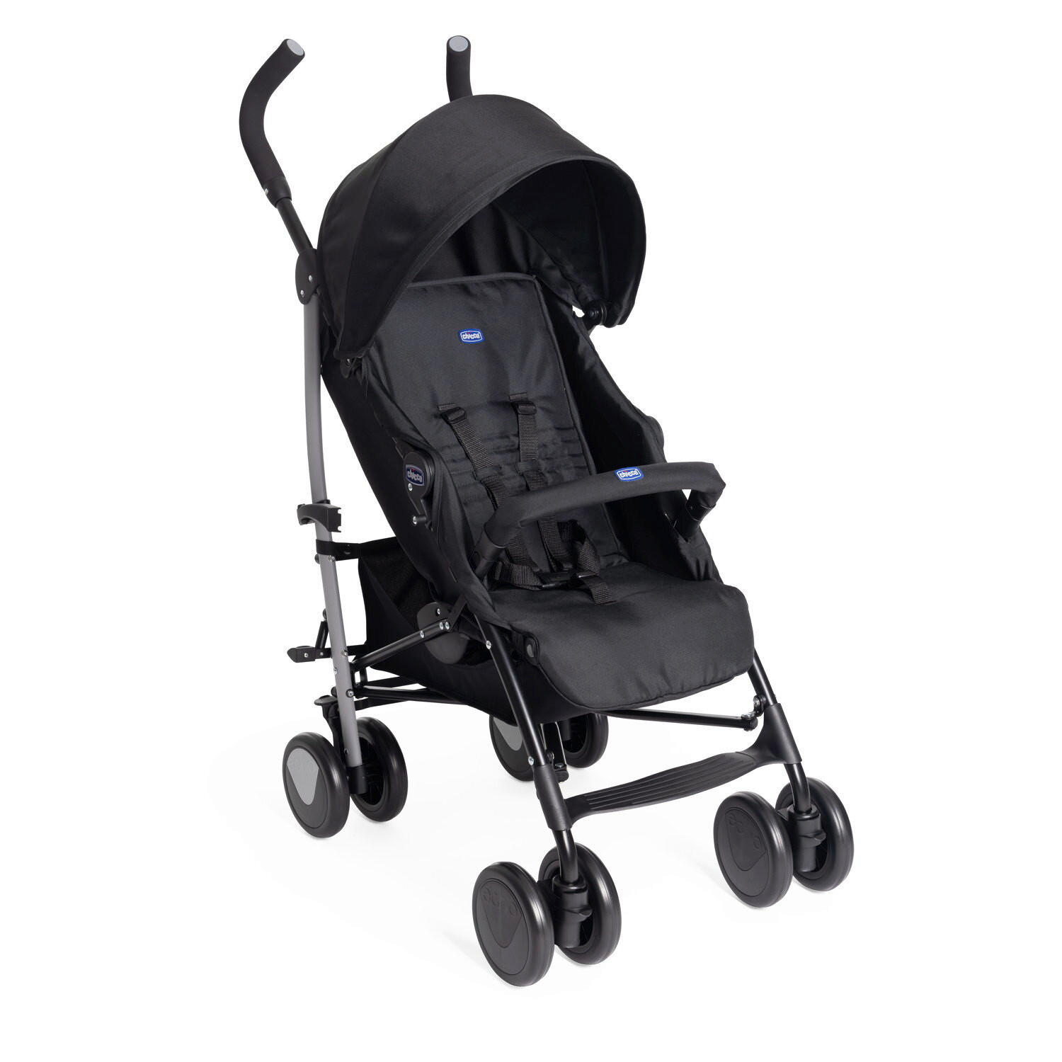 BUGGY Echo Lite  - Schwarz, Basics, Textil/Metall (47/106/84cm) - Chicco