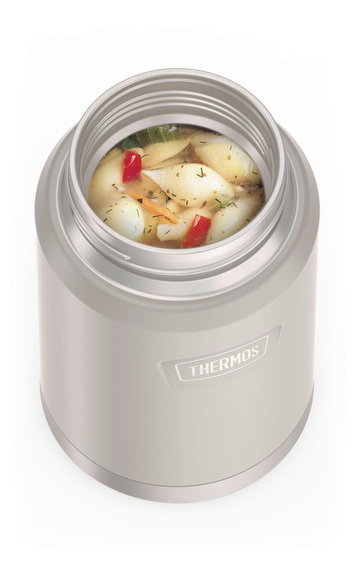 ISOLIERSPEISEGEFÄSS ICON 0,71 L  - Greige, Basics, Metall (0,71l) - Thermos