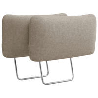 KOPFSTÜTZE - Taupe, KONVENTIONELL, Textil (50/25/12cm) - Sit & More