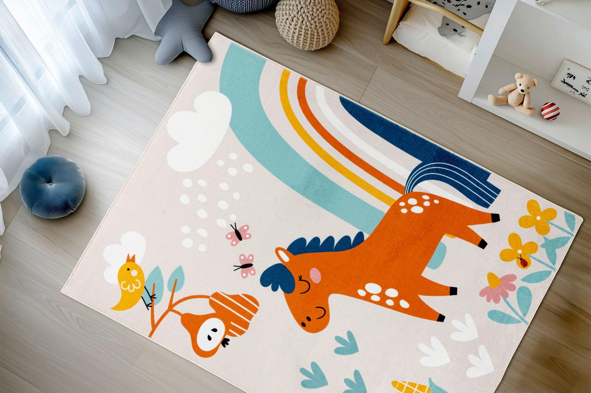 KINDERTEPPICH 115/160 cm My Magic Kids  - Multicolor, Design, Textil (115/160cm) - Obsession