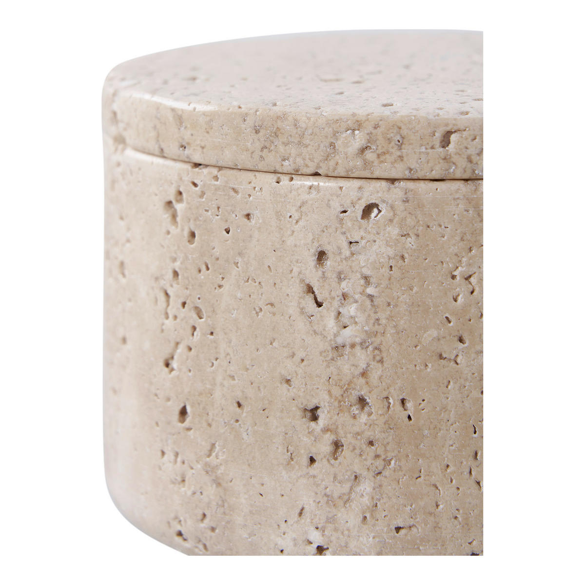 KOSMETIKDOSE - Beige, Design (10/6.5/10cm)