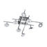 LED-STRAHLER - Design, Kunststoff/Metall (66/14/66cm) LED-STRAHLER - Design, Kunststoff/Metall (66/14/66cm)