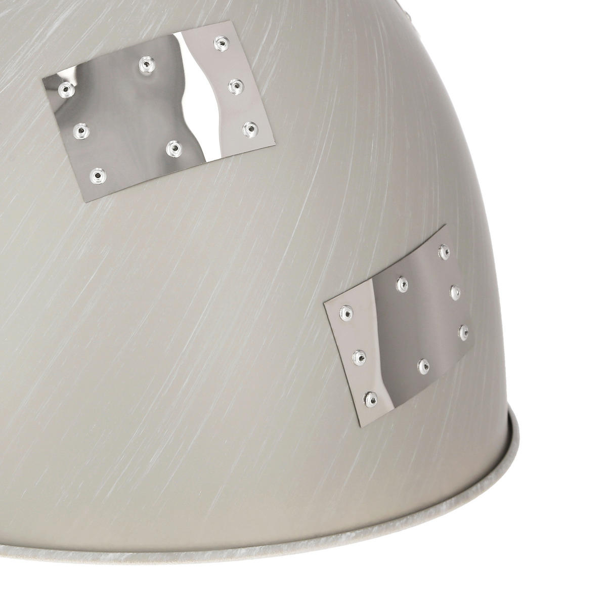 PENDELLEUCHTE Patch 30/30/135 cm   - Chromfarben/Grau, Design, Metall (30/30/135cm)