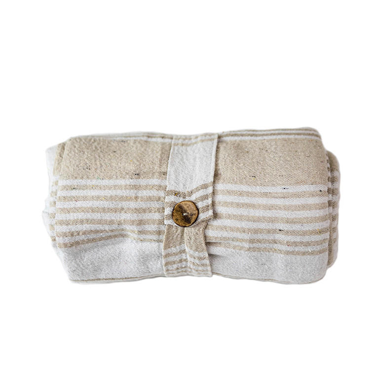TAKARÓ 160/260 cm  - világosbarna, Basics, textil (160/260cm)