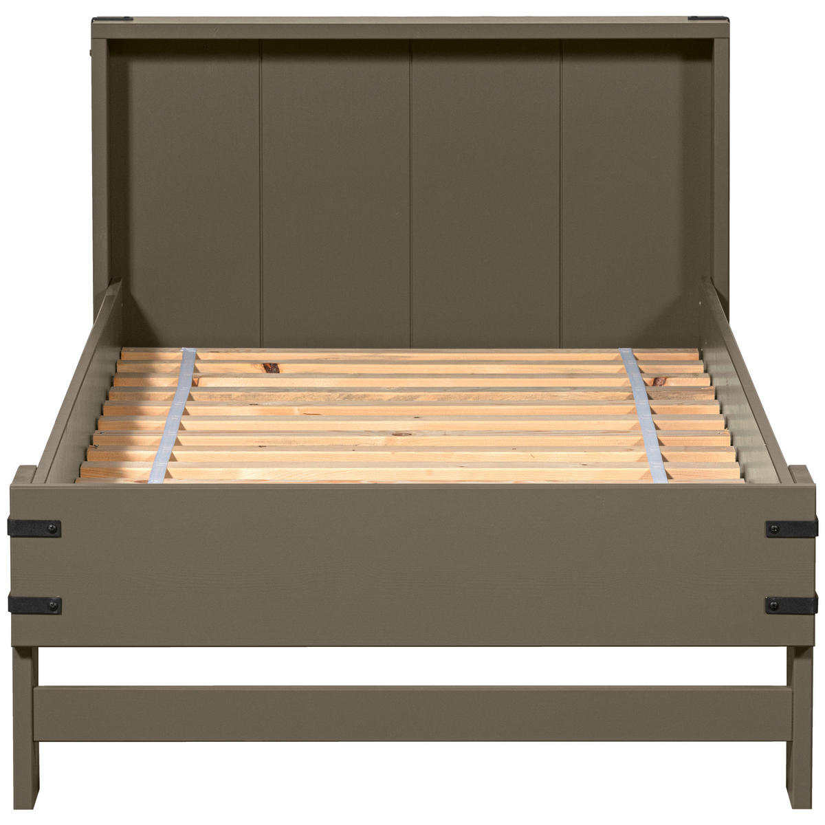 BETT 200/90 cm  in Grün  - Grün, Design, Holz (200/90cm) - Livetastic