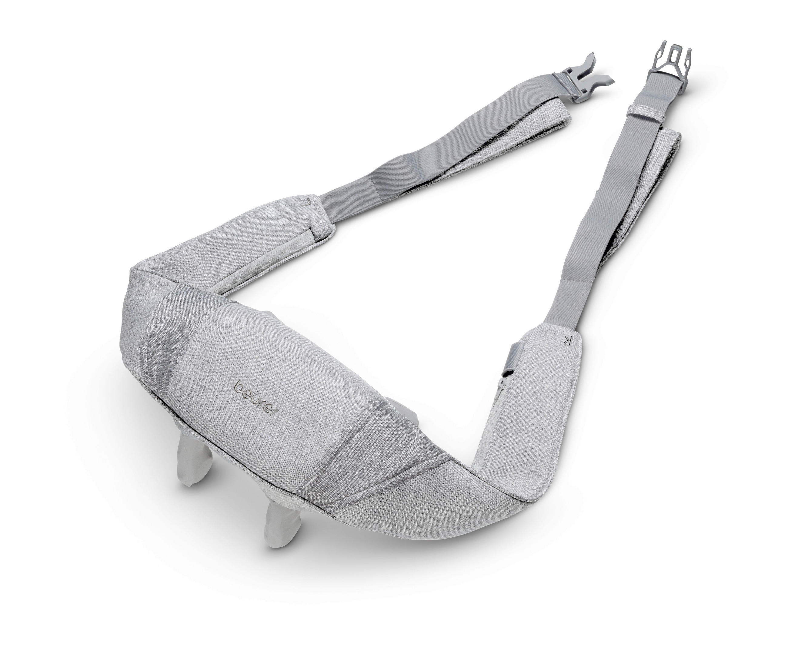 NACKENMASSAGEGERÄT - Hellgrau, KONVENTIONELL (143/12,5/14,5cm) - Beurer