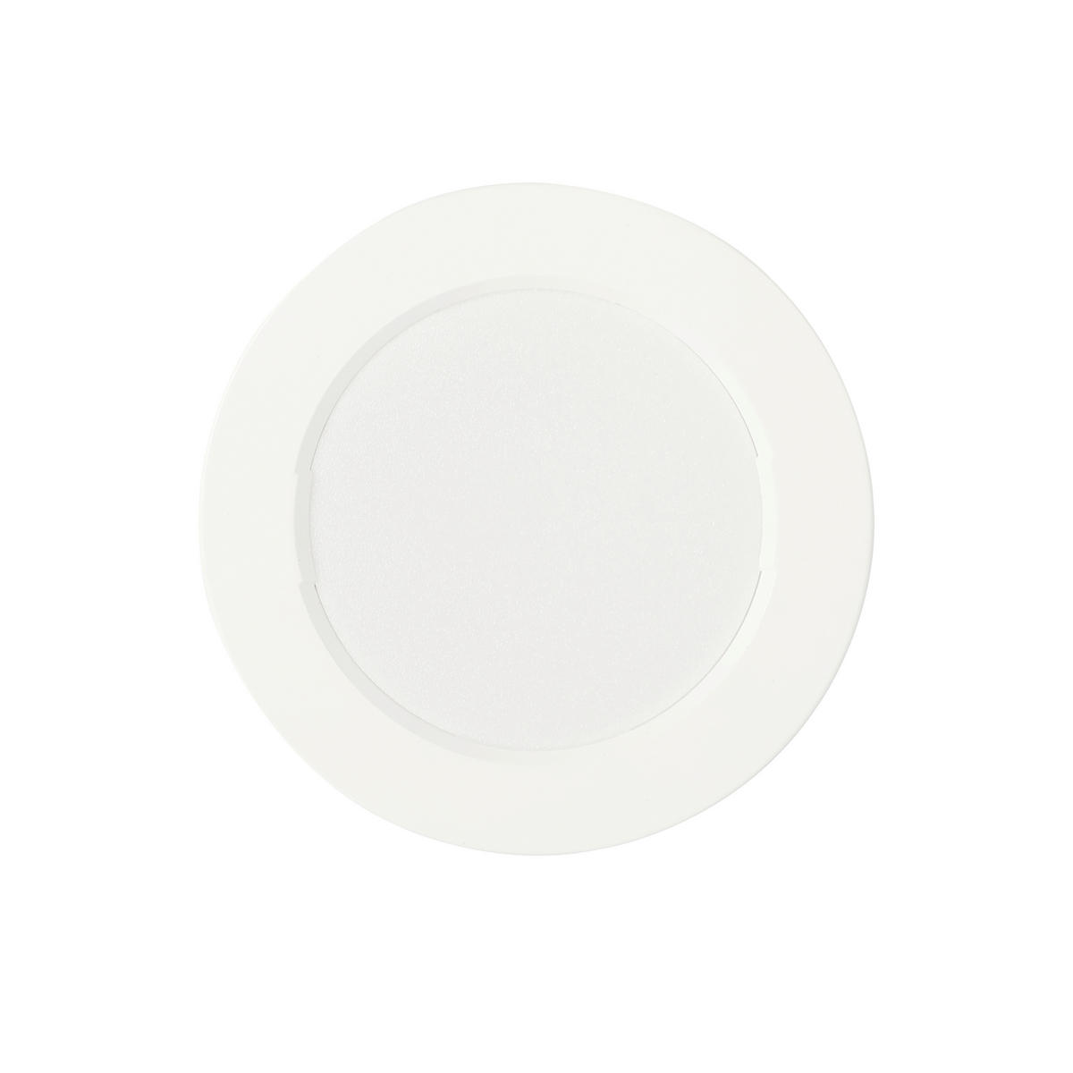 LED PANEL WHITE DIA90 3W 180LM 3000/4000/6500K IP20  - bela, Osnovno, plastika (9/2,8cm)