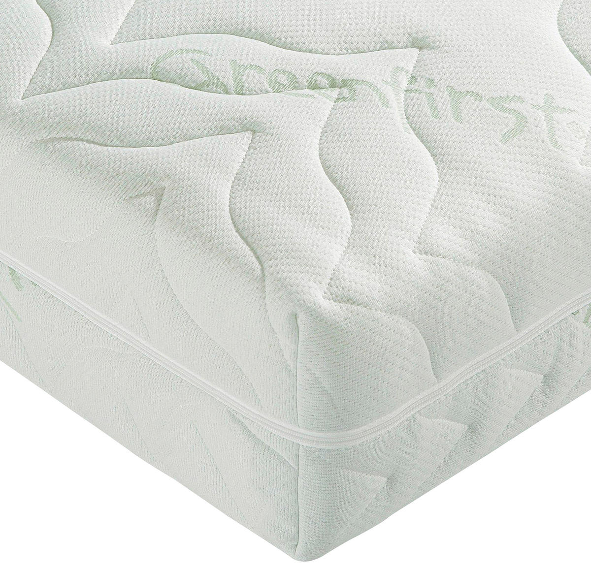 TASCHENFEDERKERNMATRATZE Höhe ca. 22 cm 7 -Zonen - Weiß, Basics, Textil (90/200cm) - Xora