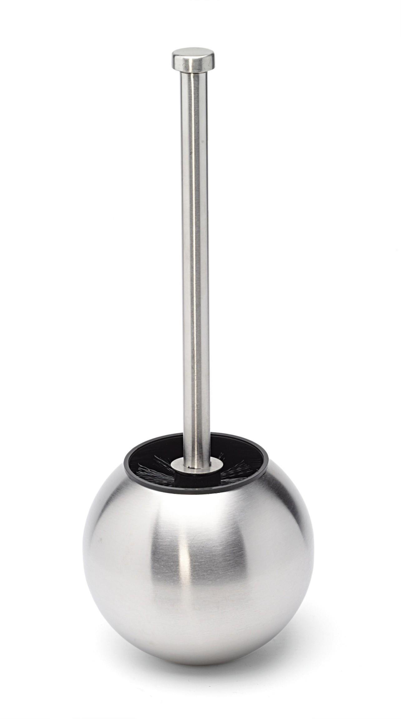 GARNITURĂ DE PERIE PENTRU WC in metal plastic - culoare inox, Basics, plastic/metal (37cm)