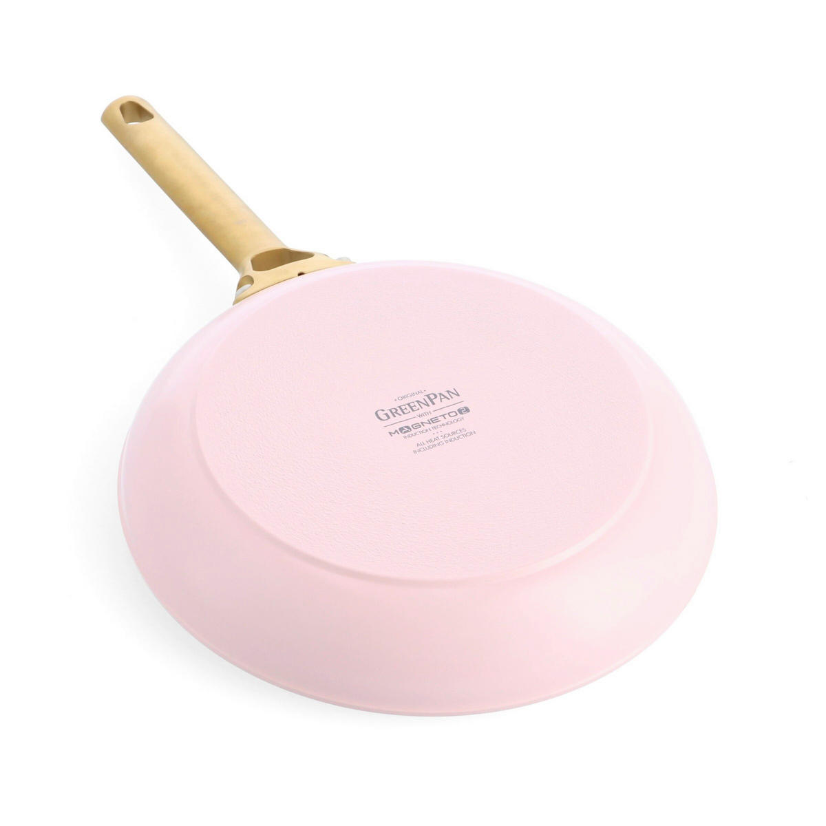 KOCHTOPFSET Padova Reserve 6-teilig  - Pink/Goldfarben, Basics, Glas/Metall - GreenPan