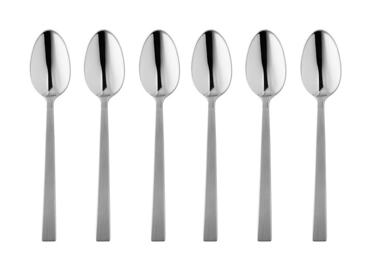 ESPRESSOLÖFFEL-SET - Silberfarben, Design, Metall (14,9/10,6/2,6cm) - Joop!
