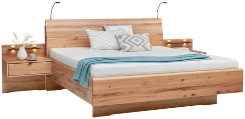BETTANLAGE 180/200 cm  in Kernbuche  - Kernbuche, KONVENTIONELL, Holz/Holzwerkstoff (180/200cm) - Venda
