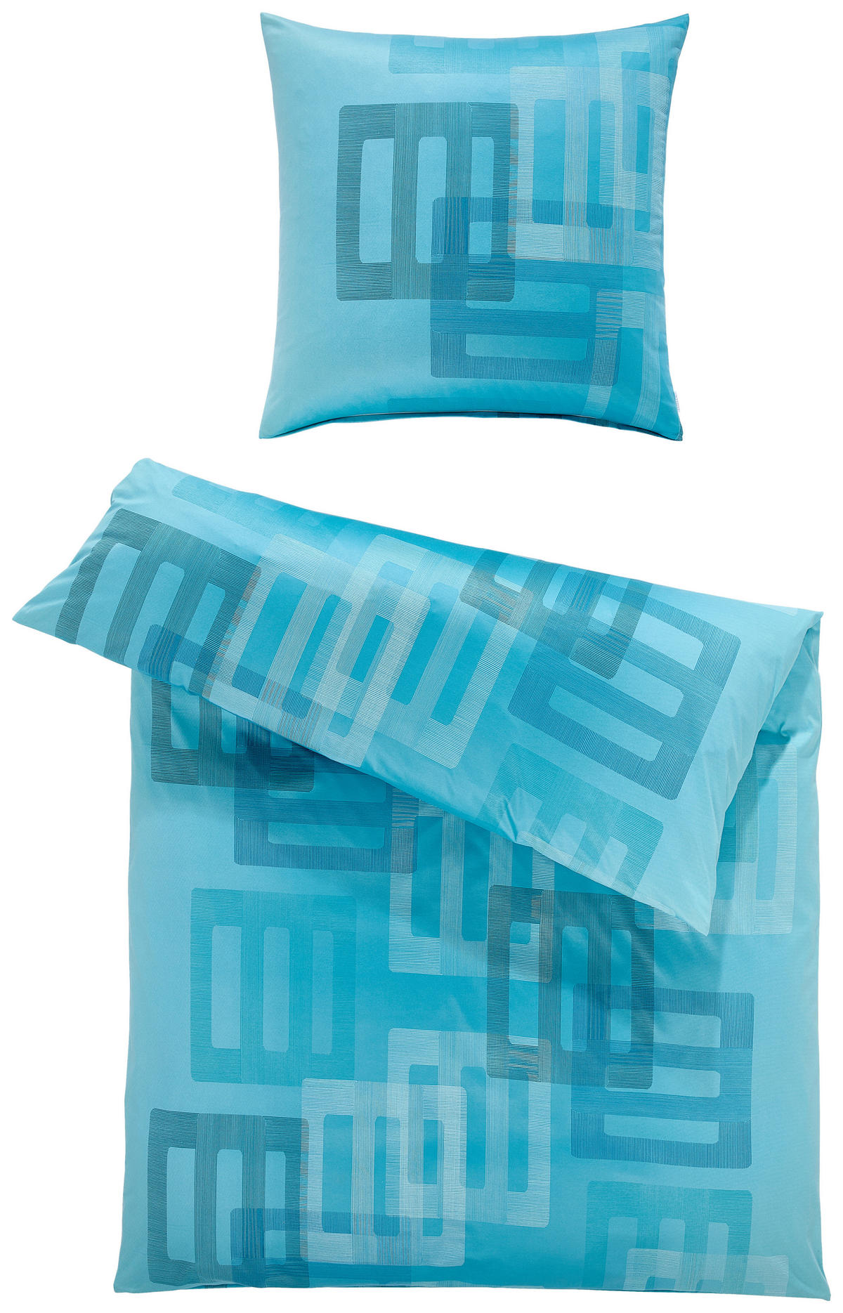 BETTWÄSCHE Atelier Interlock-Jersey 135/200 cm  - Petrol, Design, Textil (135/200cm) - Estella