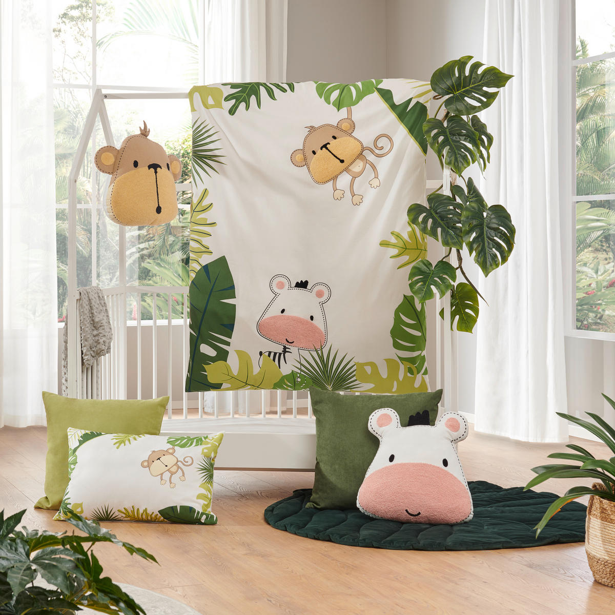 DĚTSKÝ POLŠTÁŘ, 45/45 cm - hnědá, Basics, textil (45/45cm) - Patinio