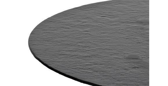 ESSTISCH in Metall, Glas 120/120/76 cm - Schwarz, Design, Glas/Metall (120/120/76cm) - Novel