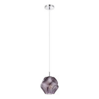 HÄNGELEUCHTE 22/150 cm  - Violett, Design, Glas/Metall (22/150cm) - Eglo