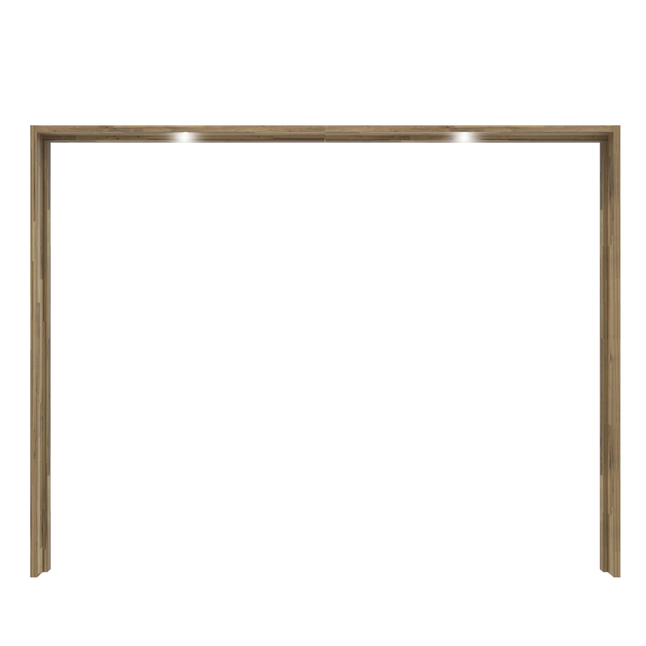 Thumbnail - Ti'me Passepartoutrahmen, Eiche, Holzwerkstoff, 281x216x24 cm, Beleuchtung,Beleuchtung, Schlafzimmer, Kleiderschränke, S...