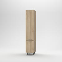 EDÉNYTÁROLÓ SZEKRÉNY - tölgyfa színű, Basics, fa (40/215/56cm) - Carryhome